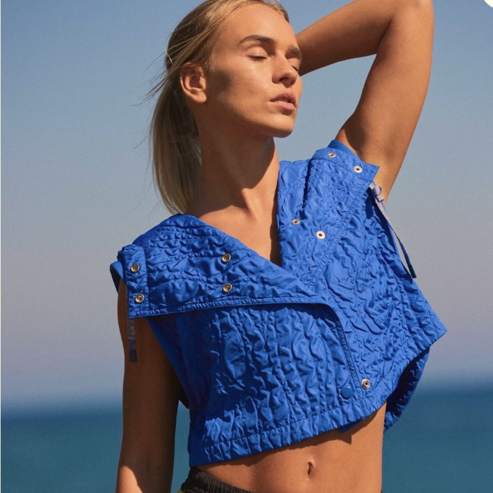 NWT FP Movement by Free People Drift Away Micro Vest